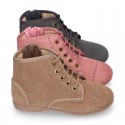 Autumn winter canvas SPORT Pascuala style boots.