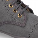 Autumn winter canvas SPORT Pascuala style boots.