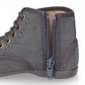 Autumn winter canvas SPORT Pascuala style boots.