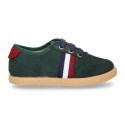 New SPECIAL OKAA EDITION autumn winter canvas tennis shoes with flag design.