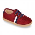 New SPECIAL OKAA EDITION autumn winter canvas tennis shoes with flag design.