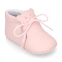 Soft Nappa leather little BEAR bootie for babies.