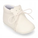 Soft Nappa leather little BEAR bootie for babies.