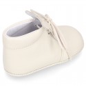 Soft Nappa leather little BEAR bootie for babies.