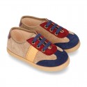 New SPECIAL OKAA EDITION autumn winter canvas tennis shoes with flag design.