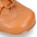 Classic SOFT Nappa leather English style shoes in seasonal colors.