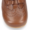 Classic SOFT Nappa leather English style shoes in seasonal colors.