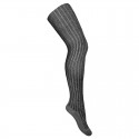 CHILDREN´S LUREX RIBBED TIGHTS BY CONDOR.
