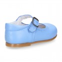 Halter little Mary Jane shoes with buckle fastening in nappa leather.