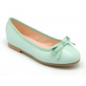 New Extra soft leather ballet flats with ribbon.