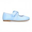 SOFT nappa leather little girl Mary Jane shoes angel style in pastel colors.