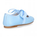 SOFT nappa leather little girl Mary Jane shoes angel style in pastel colors.