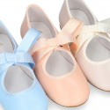 SOFT nappa leather little girl Mary Jane shoes angel style in pastel colors.