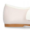 SOFT nappa leather little girl Mary Jane shoes angel style in pastel colors.