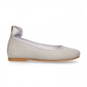 LINEN CEREMONY Girl Ballet flats dancer style.