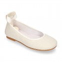 LINEN CEREMONY Girl Ballet flats dancer style.