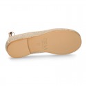 LINEN CEREMONY Girl Ballet flats dancer style.