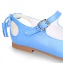 SOFT NAPPA leather LIMITED EDITION Mary Janes with buckle fastening.