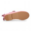 SOFT NAPPA leather LIMITED EDITION Mary Janes with buckle fastening.