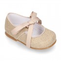 CEREMONY LINEN Little Mary Jane shoes angel style for little girls.