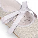 CEREMONY LINEN Little Mary Jane shoes angel style for little girls.