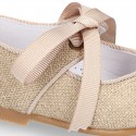 CEREMONY LINEN Little Mary Jane shoes angel style for little girls.