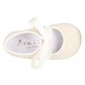 CEREMONY LINEN Little Mary Jane shoes angel style for little girls.