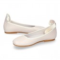 SOFT nappa leather Girl Ballet flats dancer style.