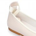 SOFT nappa leather Girl Ballet flats dancer style.