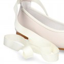 SOFT nappa leather Girl Ballet flats dancer style.