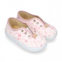 Cotton canvas Kids Bamba shoes with sweet AIR BALLOONS design.