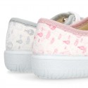Cotton canvas Kids Bamba shoes with sweet AIR BALLOONS design.