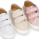 METAL Canvas Girl Sneaker laceless in pastel colors.