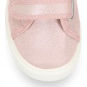 METAL Canvas Girl Sneaker laceless in pastel colors.