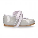 Classic Little Mary Janes angel style in patent leather and pastel colors.