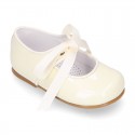 Classic Little Mary Janes angel style in patent leather and pastel colors.