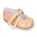 Classic Little Mary Janes angel style in patent leather and pastel colors.