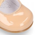 Classic Little Mary Janes angel style in patent leather and pastel colors.