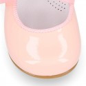 Classic Little Mary Janes angel style in patent leather and pastel colors.