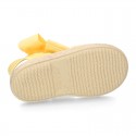 LINEN canvas espadrille shoes in fashion colors.