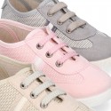 New special edition combined cotton canvas tennis shoes.