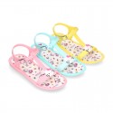 Girl Jelly shoes sandal style with HELLO KITTY design.