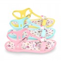 Girl Jelly shoes sandal style with HELLO KITTY design.