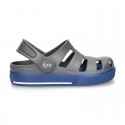 Kids jelly shoes with OLA COMBI CLOG design for beach and pool use.