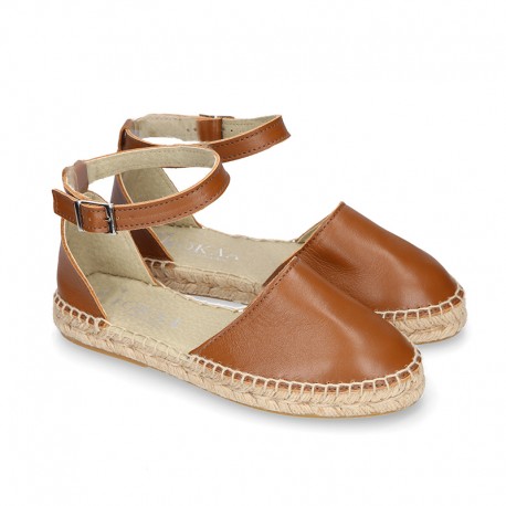 EXTRA SOFT Nappa leather Women BALLET FLAT espadrilles shoes style.