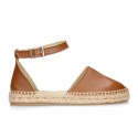 EXTRA SOFT Nappa leather Women BALLET FLAT espadrilles shoes style.