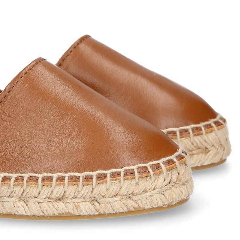 leather espadrilles womens