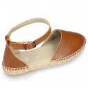 EXTRA SOFT Nappa leather Women BALLET FLAT espadrilles shoes style.