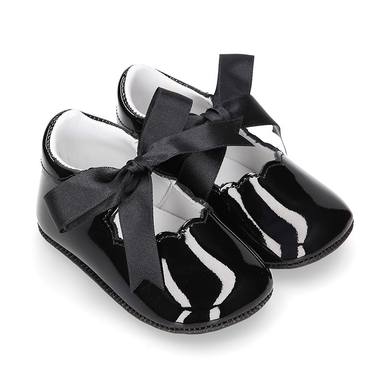Chatelles◆エナメル ダブルバックル Babies Mary Jane/Black Toddler Marie Mary Jane Dress Shoes - Cat & Jack™ Black 10T