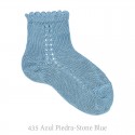 PERLE SIDE OPENWORK SHORT SOCKS BY CONDOR.